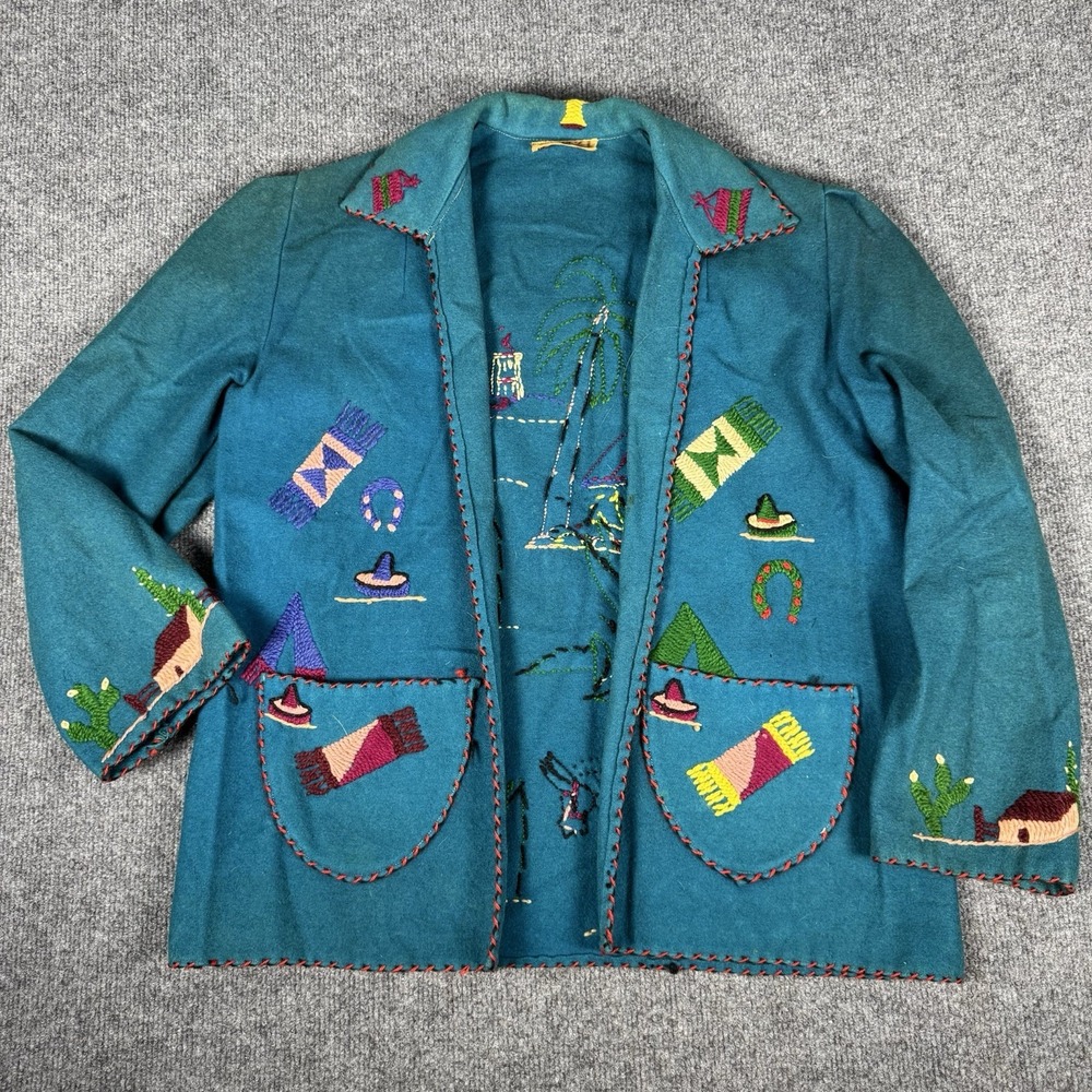 Vintage Mexican Tourist Jacket M